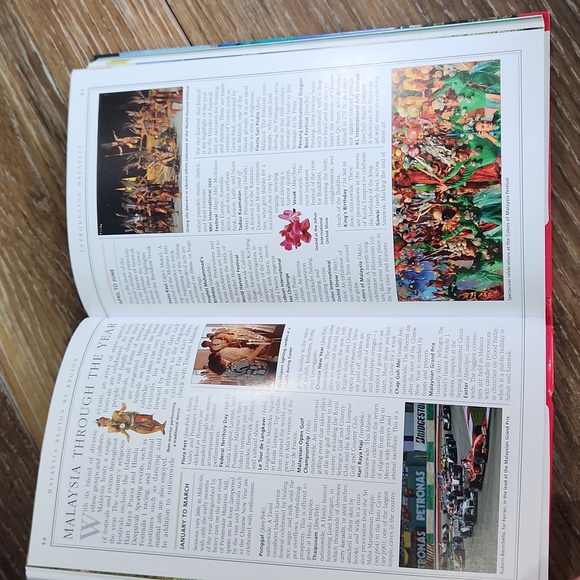 Malaysia & Singapore Travel Book Rain Forests Temples Wildlife Resorts Festivals - Picture 7 of 16